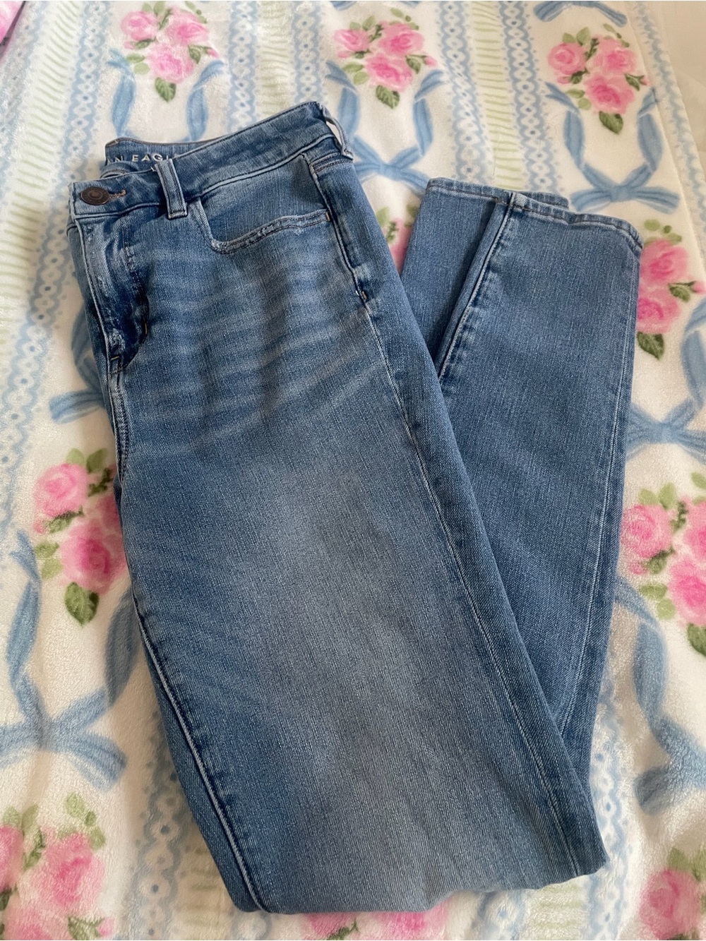 American Eagle Outfitters Light Blue Skinny Jeans